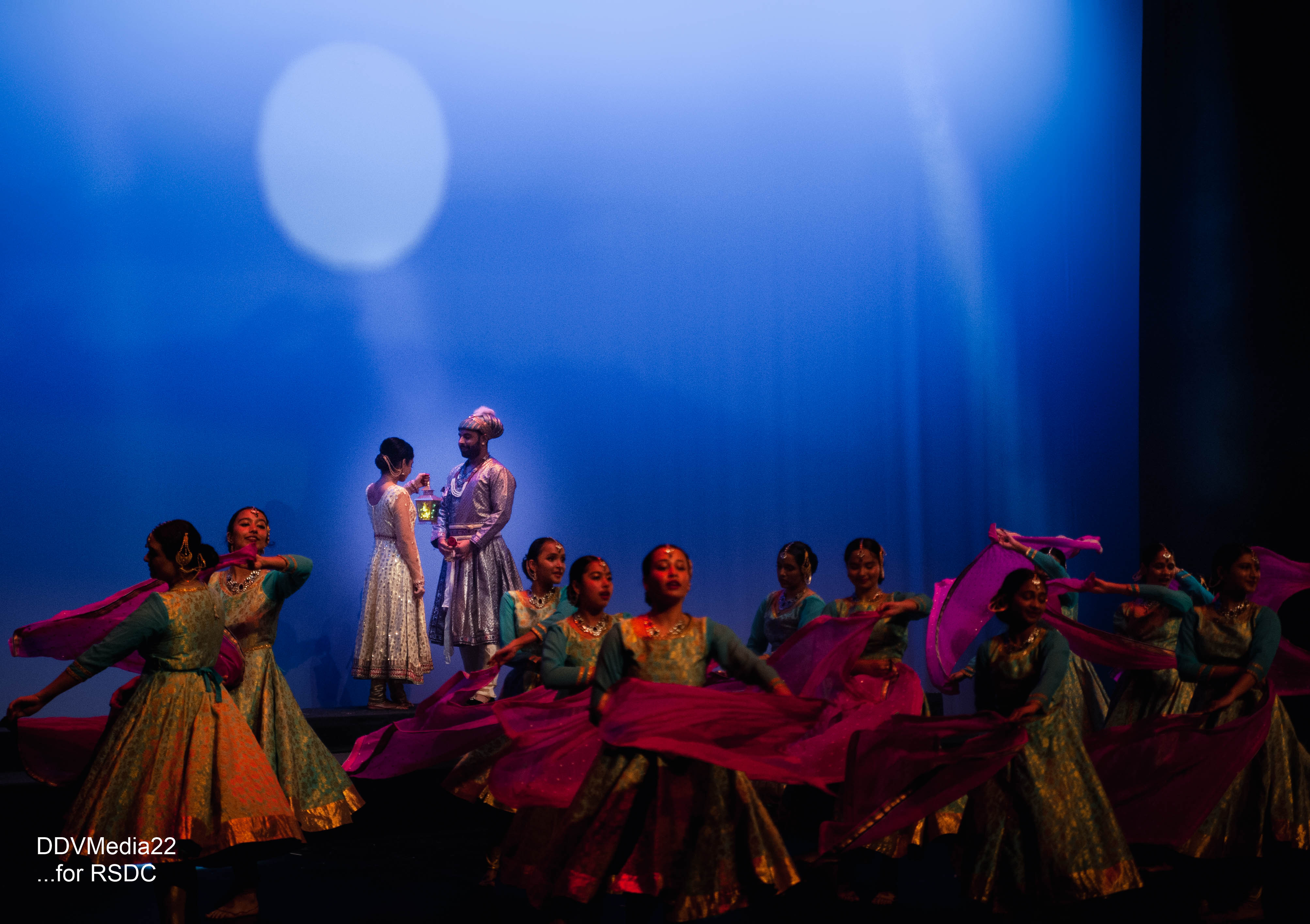 Anarkali the Musical Stage Set and Costume Design Photo